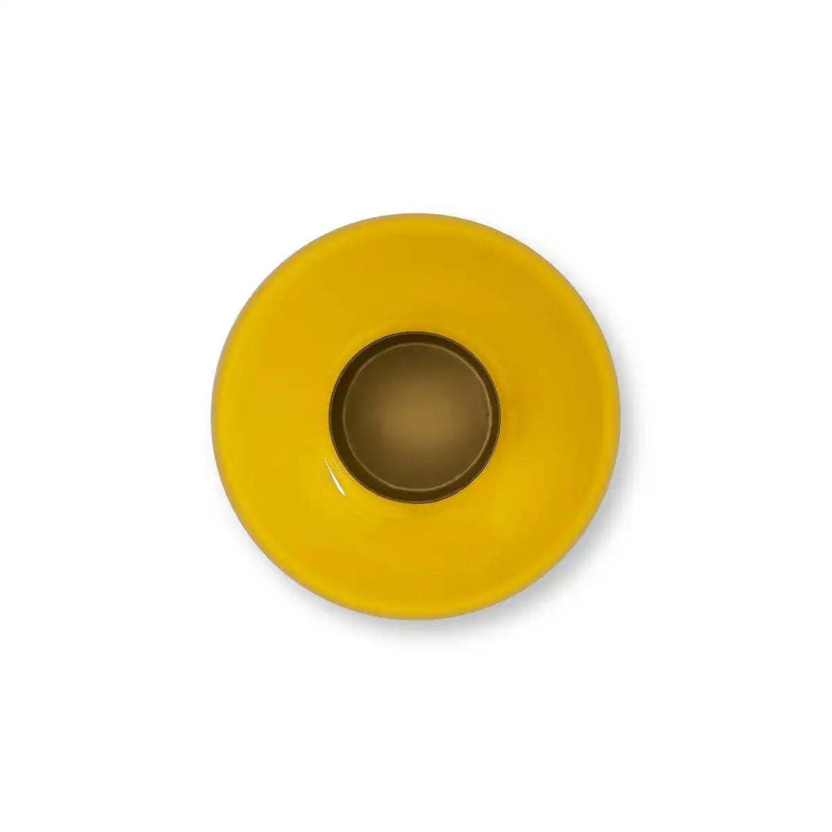 Vase Metall Ocker 32cm - HomeDesign Knaus