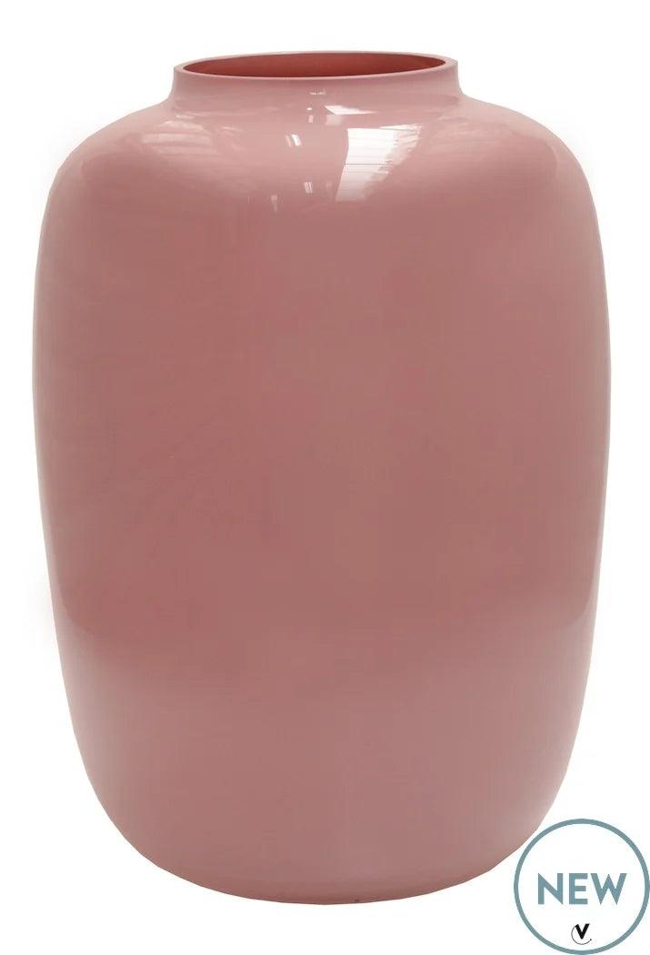 Vase Pastell Pink Blumenvase Bodenvase - HomeDesign Knaus