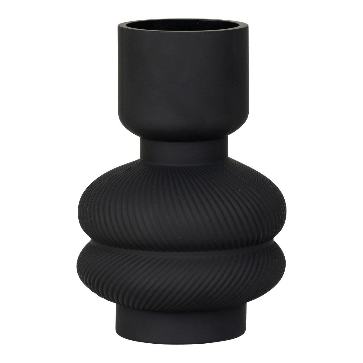 Vase - Schwarz - HomeDesign Knaus