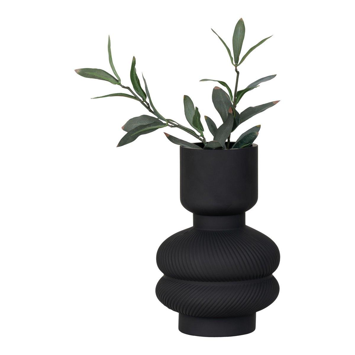 Vase - Schwarz - HomeDesign Knaus