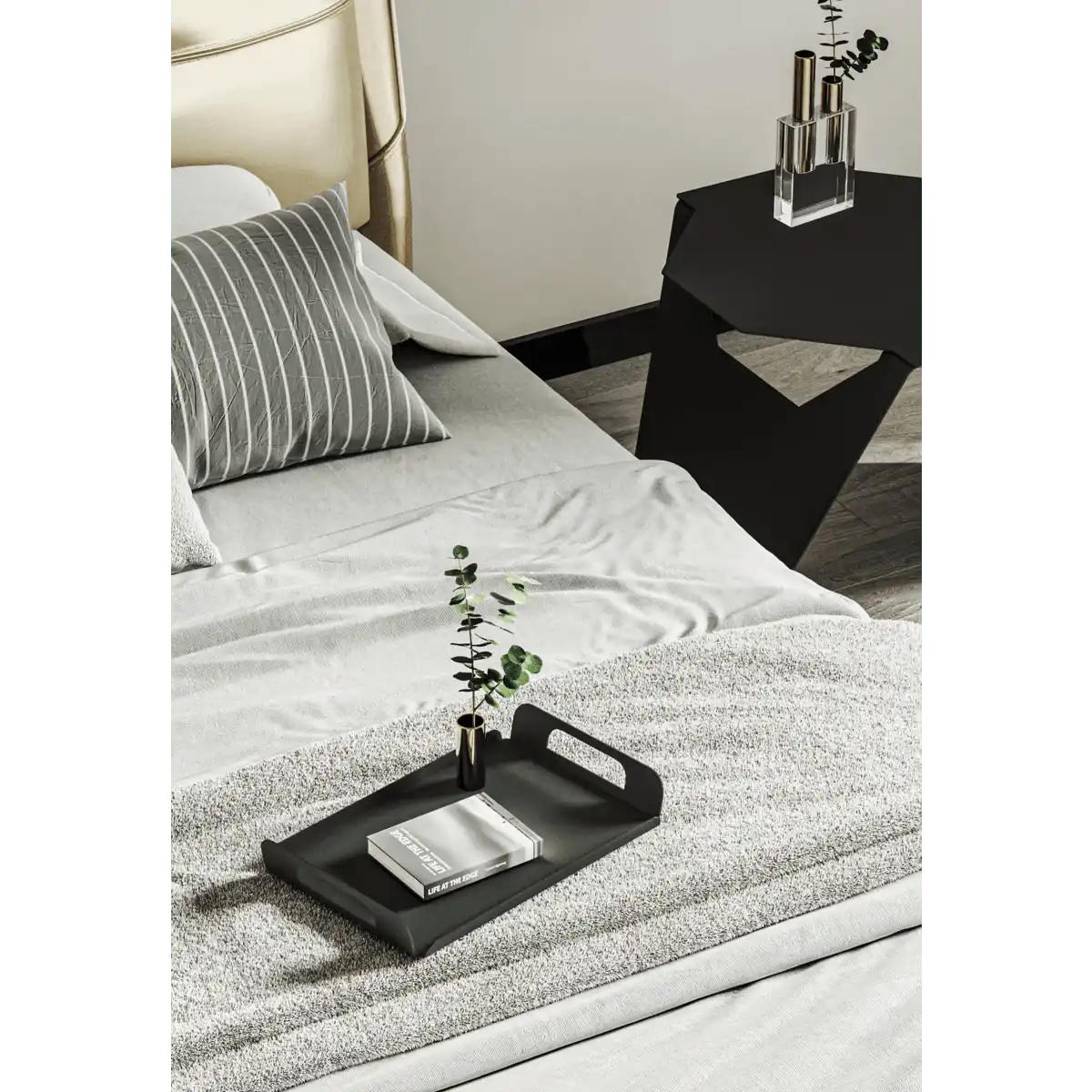 Vigor Tablett Schwarz - HomeDesign Knaus
