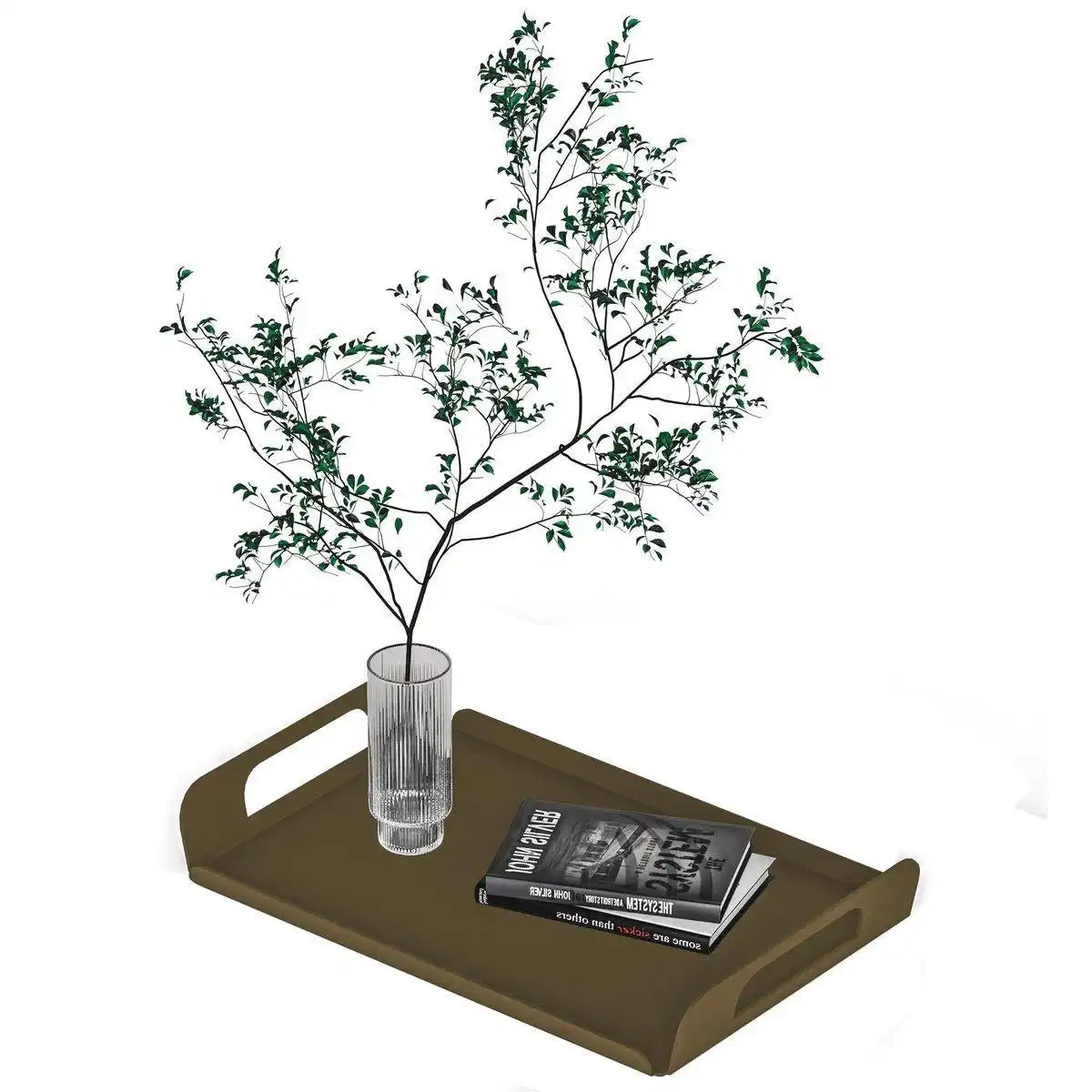Vigor Tablett Serviertablett Metall Pulverbeschichtet Tablett 32 cm - HomeDesign Knaus