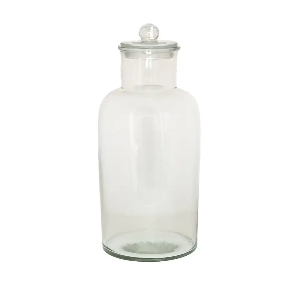 Vorratsflasche aus Glas – Transparent Ø 15 × 35 cm - HomeDesign Knaus