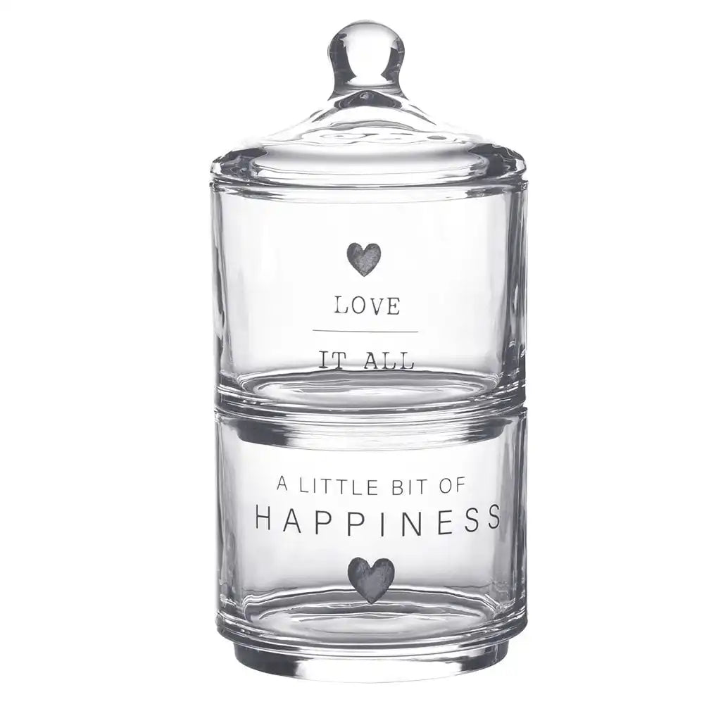 Vorratsglasdeckel transparent? 10x21 cm - HomeDesign Knaus