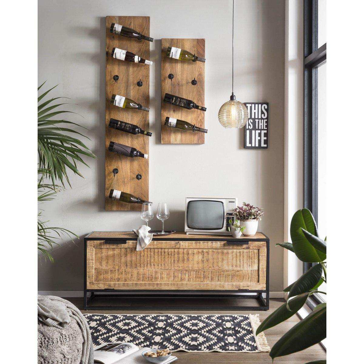 Wand-Weinregal - HomeDesign Knaus