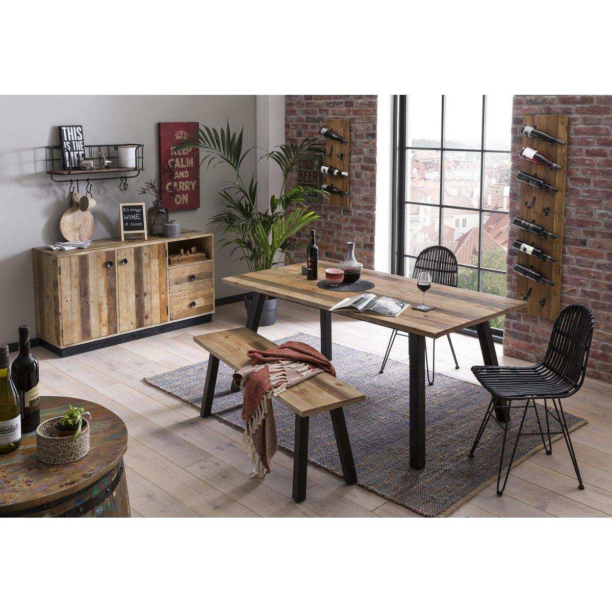 Wand-Weinregal - HomeDesign Knaus