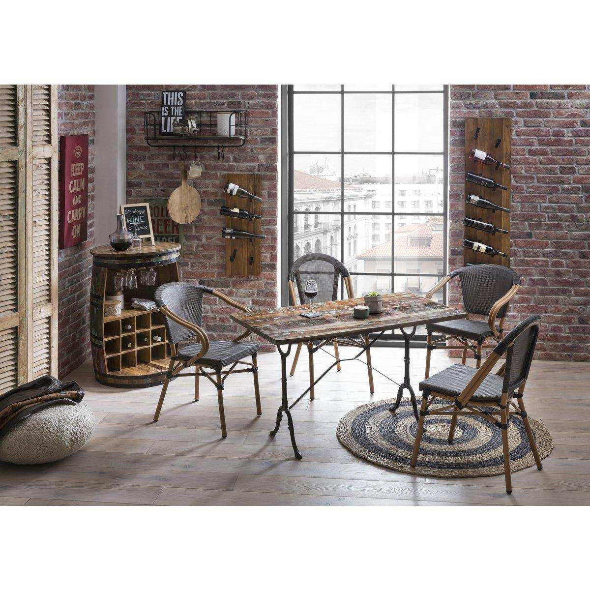 Wand-Weinregal - HomeDesign Knaus