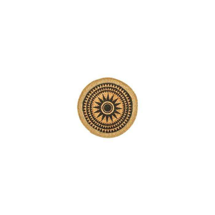 Wanddekoration Formentera schwarz Durchmesser 30 - HomeDesign Knaus
