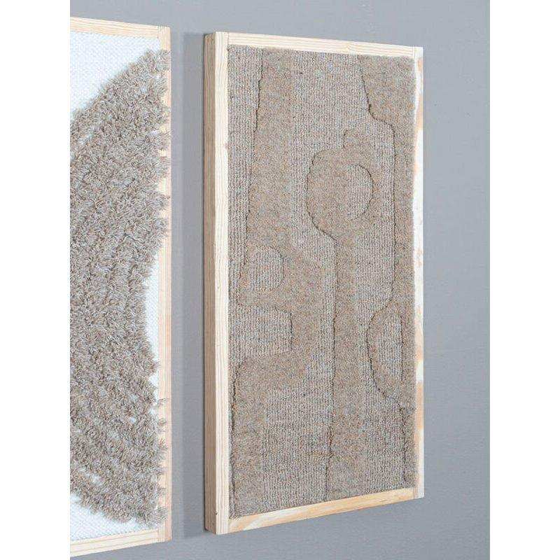 Wanddekoration Wandteppich Devin Wolle hängend 40 x 80 cm - HomeDesign Knaus