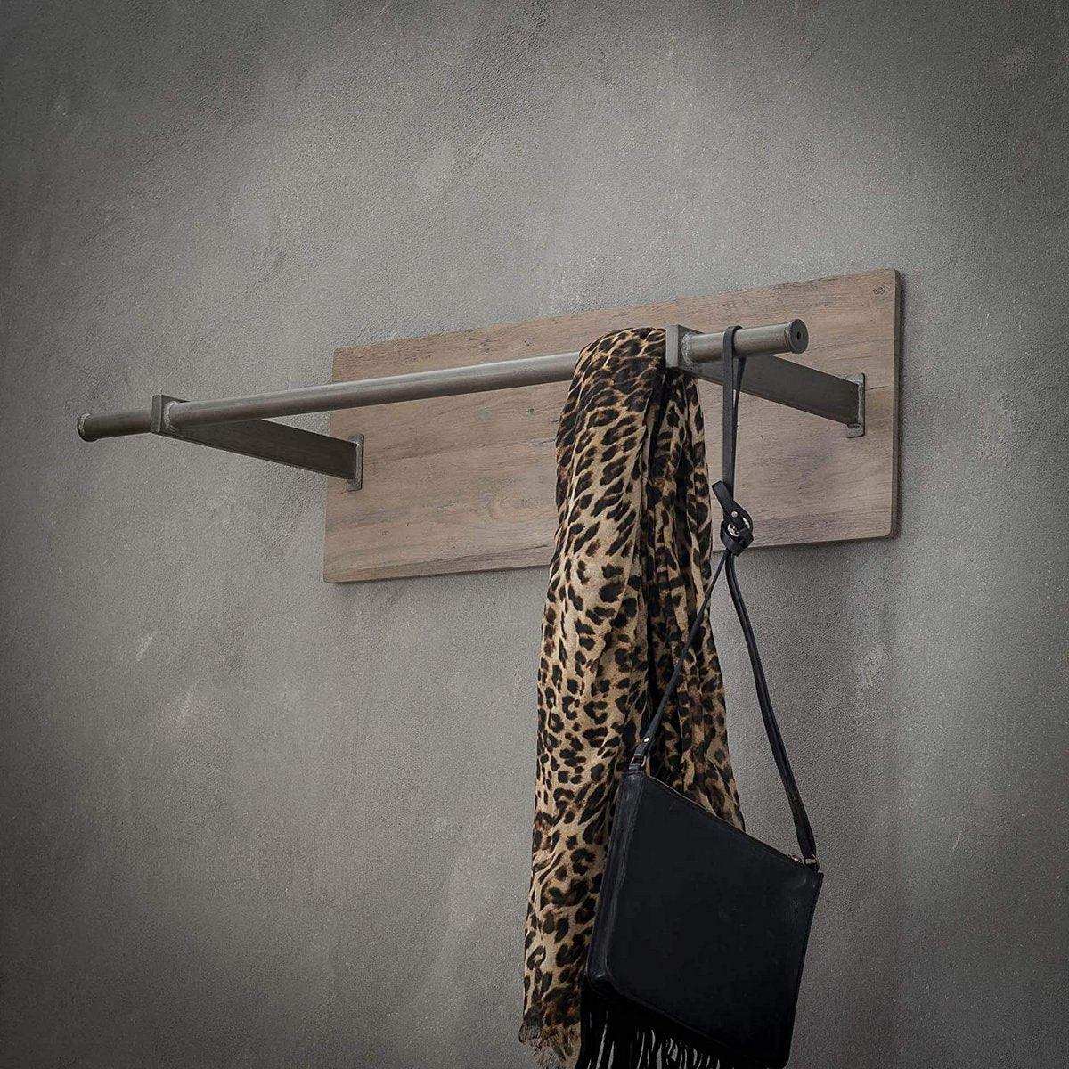 Wandgarderobe 85 cm Eiche Dekor - HomeDesign Knaus