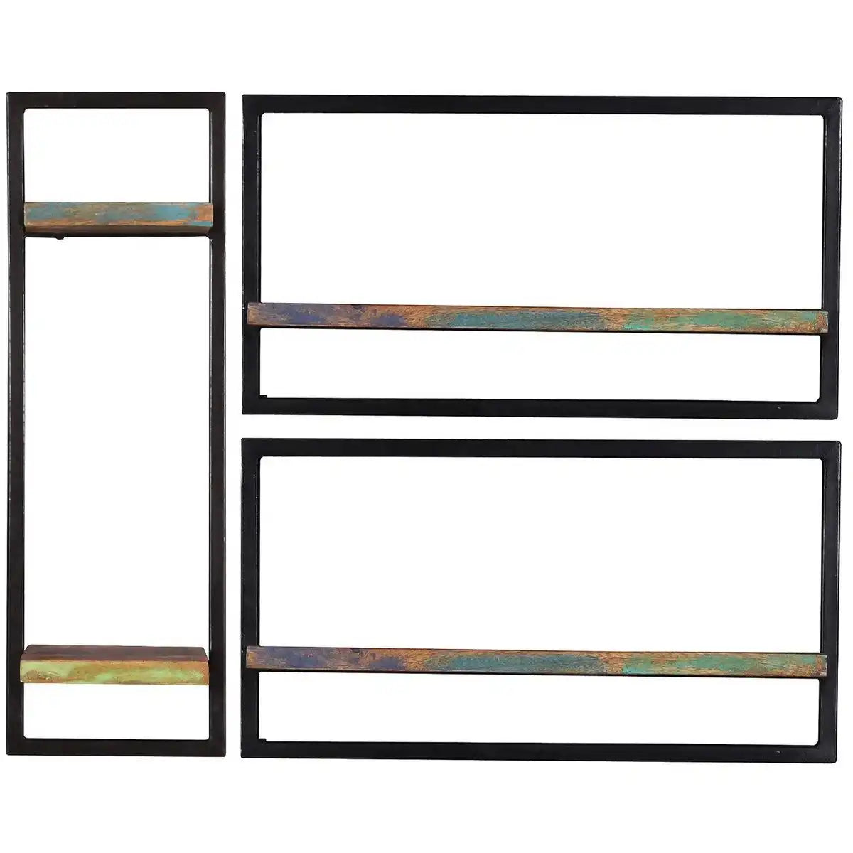 Wandregal-Set, 3-teilig - HomeDesign Knaus
