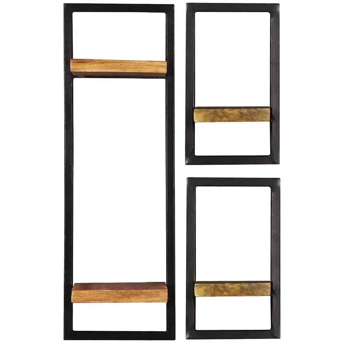 Wandregal-Set, 3-teilig - HomeDesign Knaus