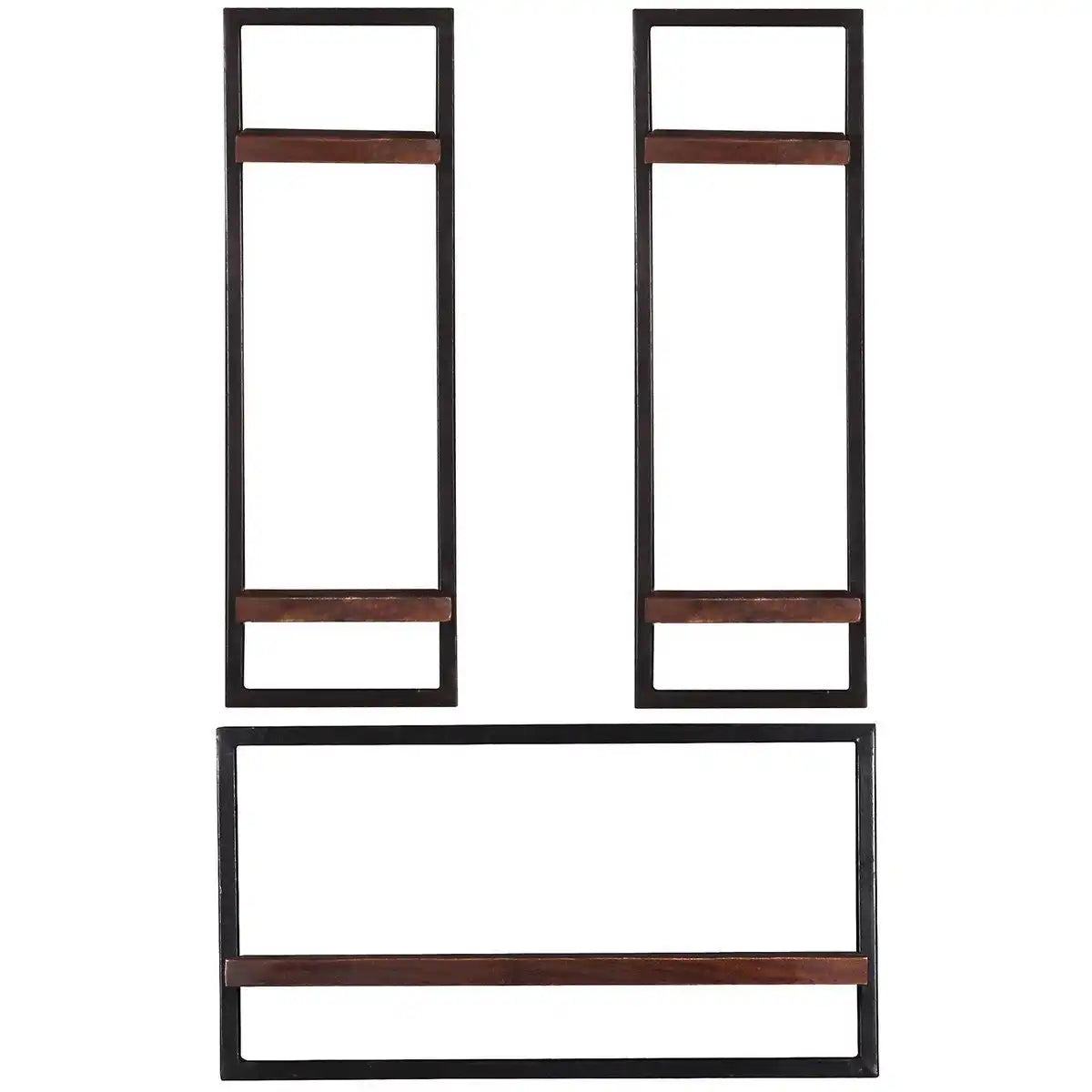 Wandregal-Set, 3-teilig - HomeDesign Knaus