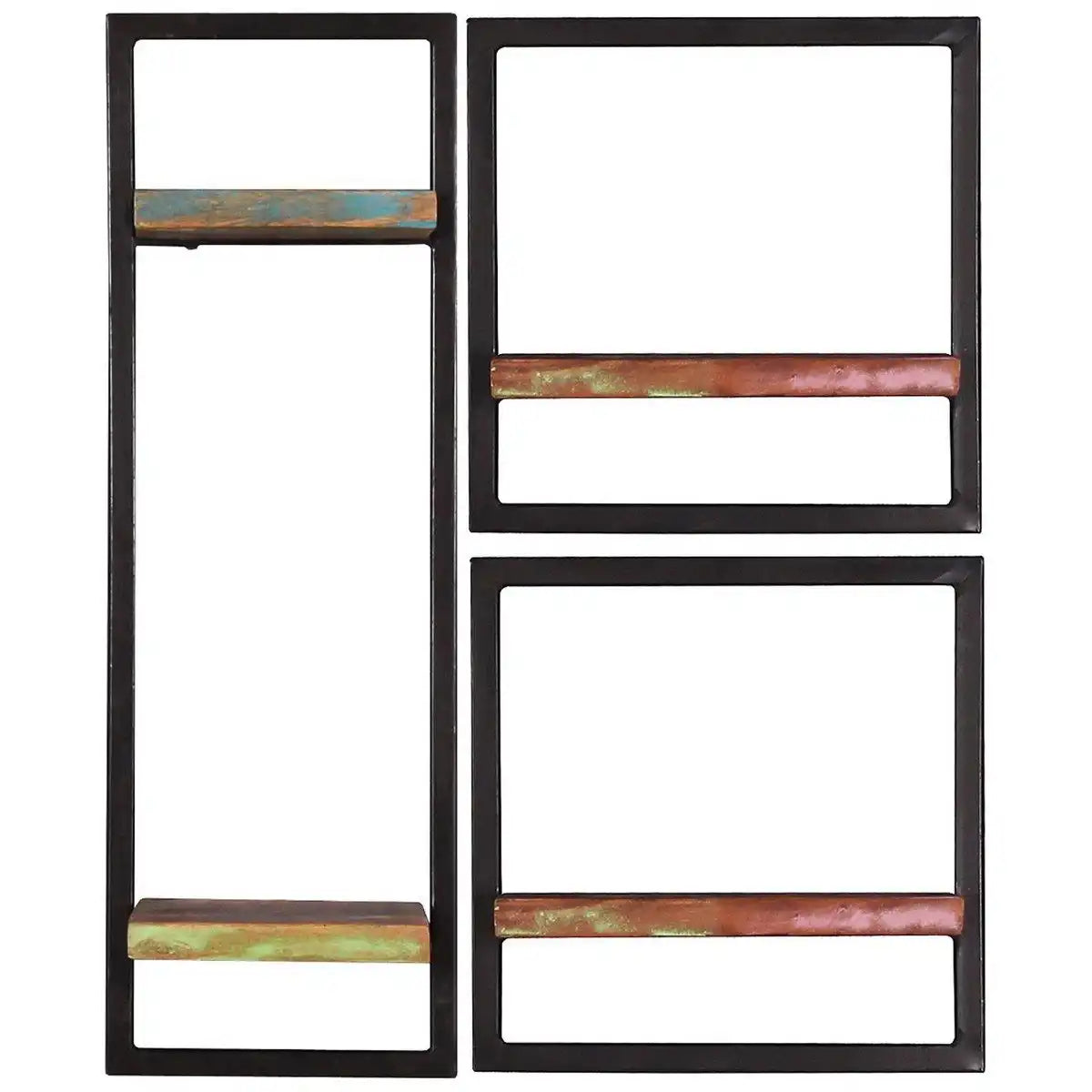 Wandregal-Set, 3-teilig - HomeDesign Knaus