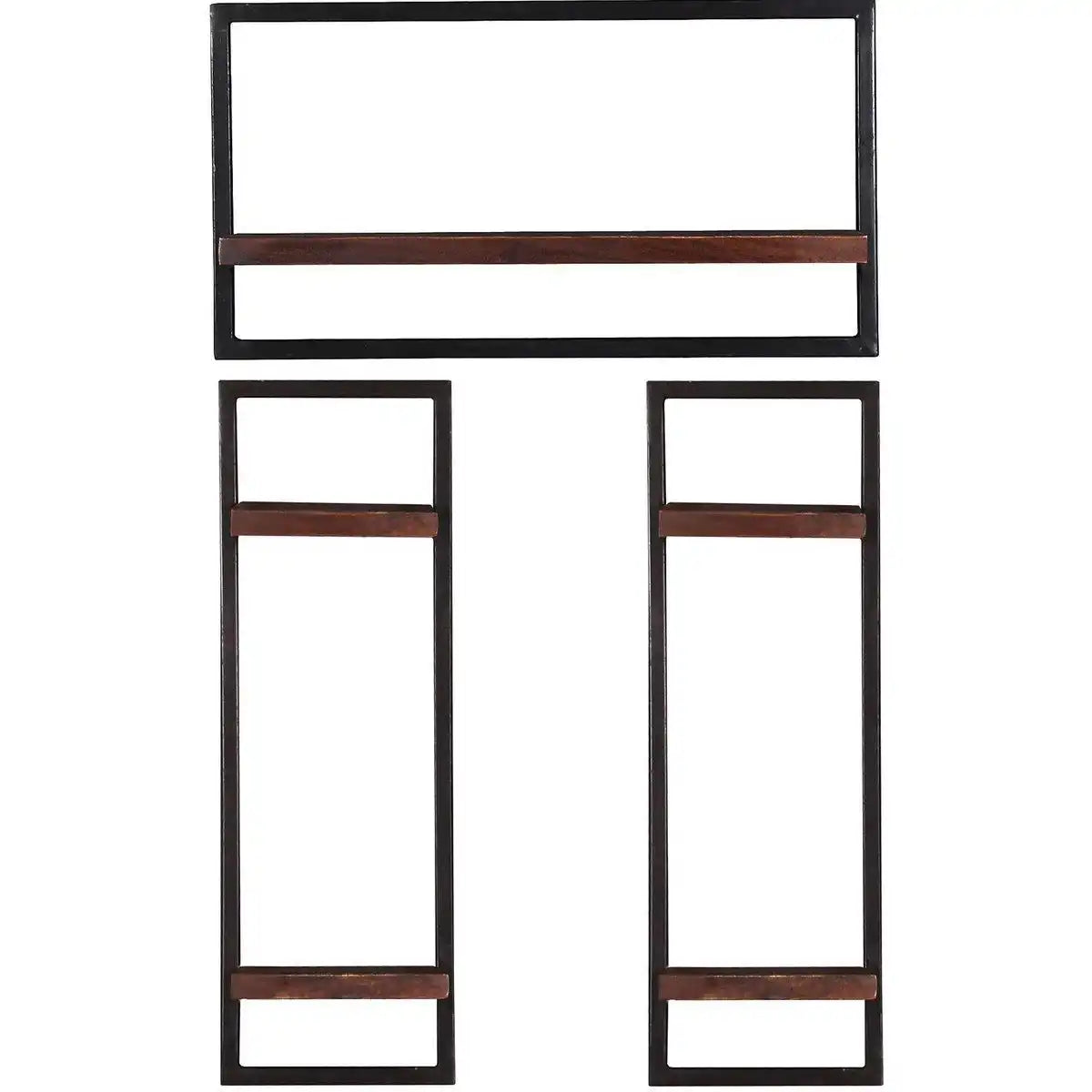 Wandregal-Set, 3-teilig - HomeDesign Knaus