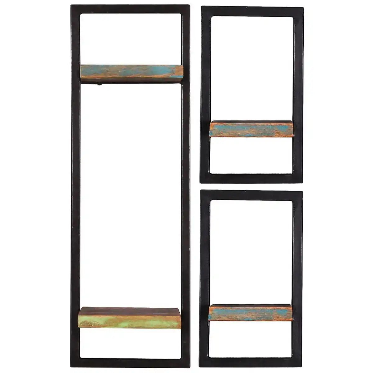Wandregal-Set, 3-teilig - HomeDesign Knaus
