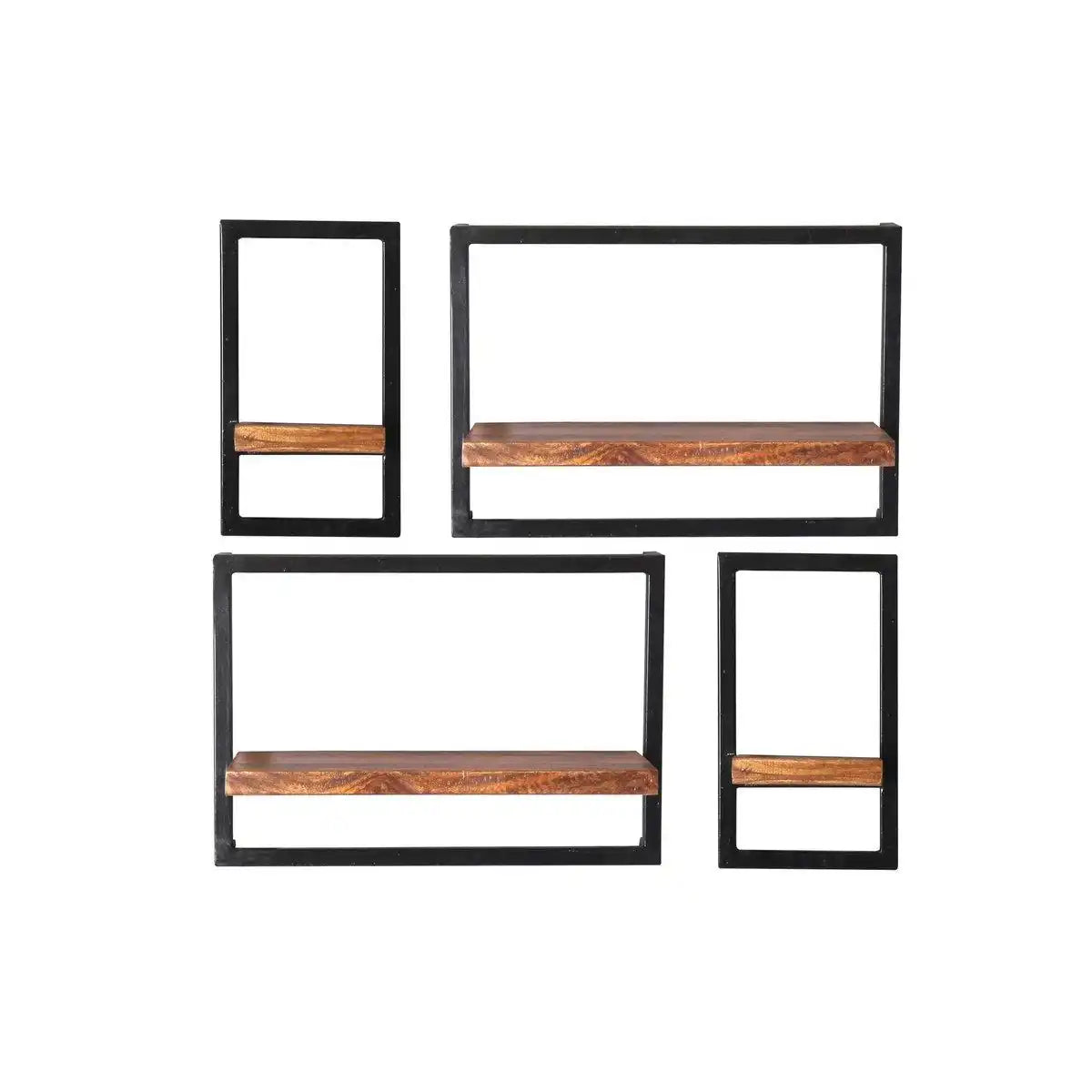 Wandregal-Set, 4-teilig - HomeDesign Knaus