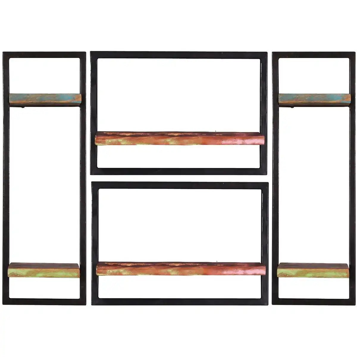 Wandregal-Set, 4-teilig - HomeDesign Knaus