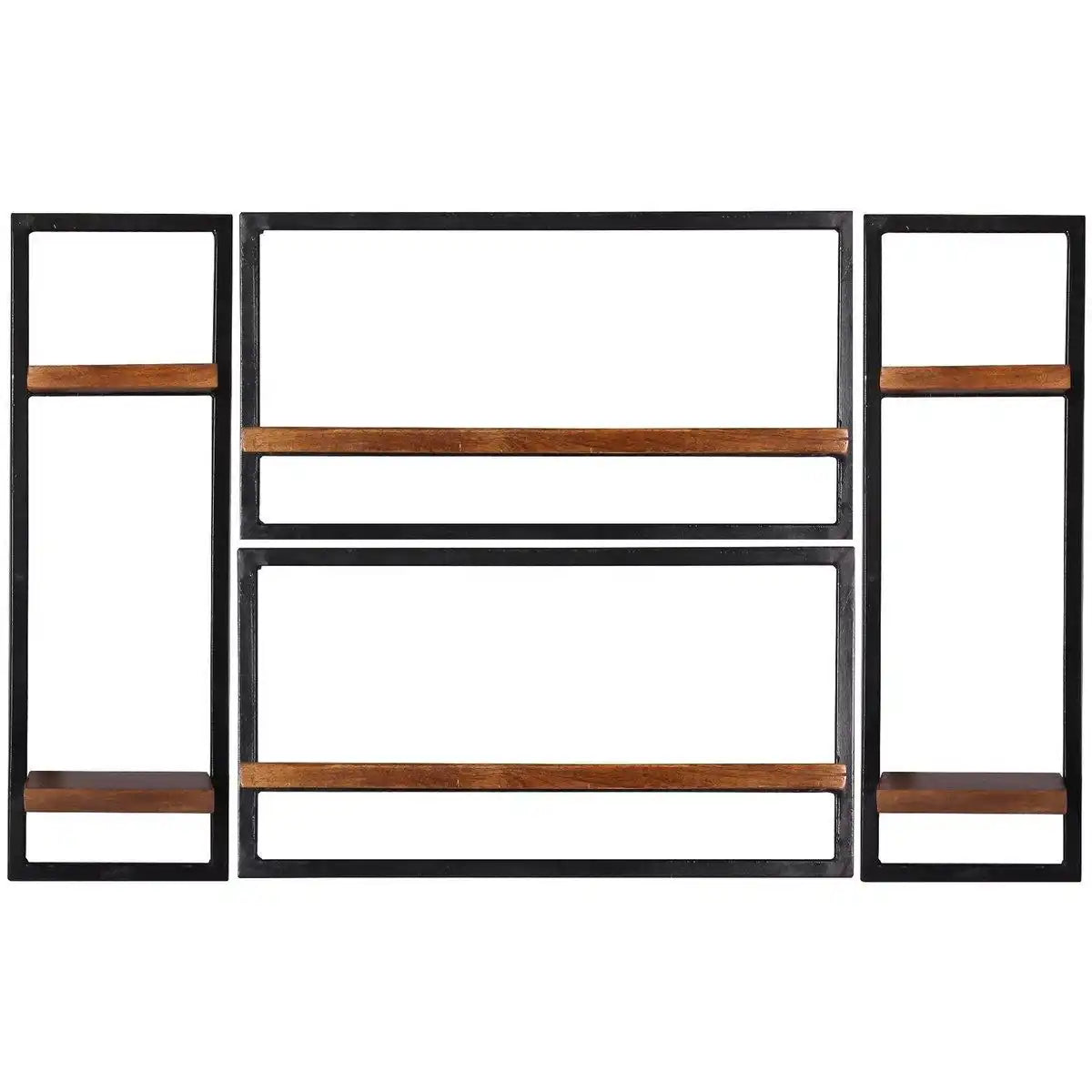 Wandregal-Set, 4-teilig - HomeDesign Knaus