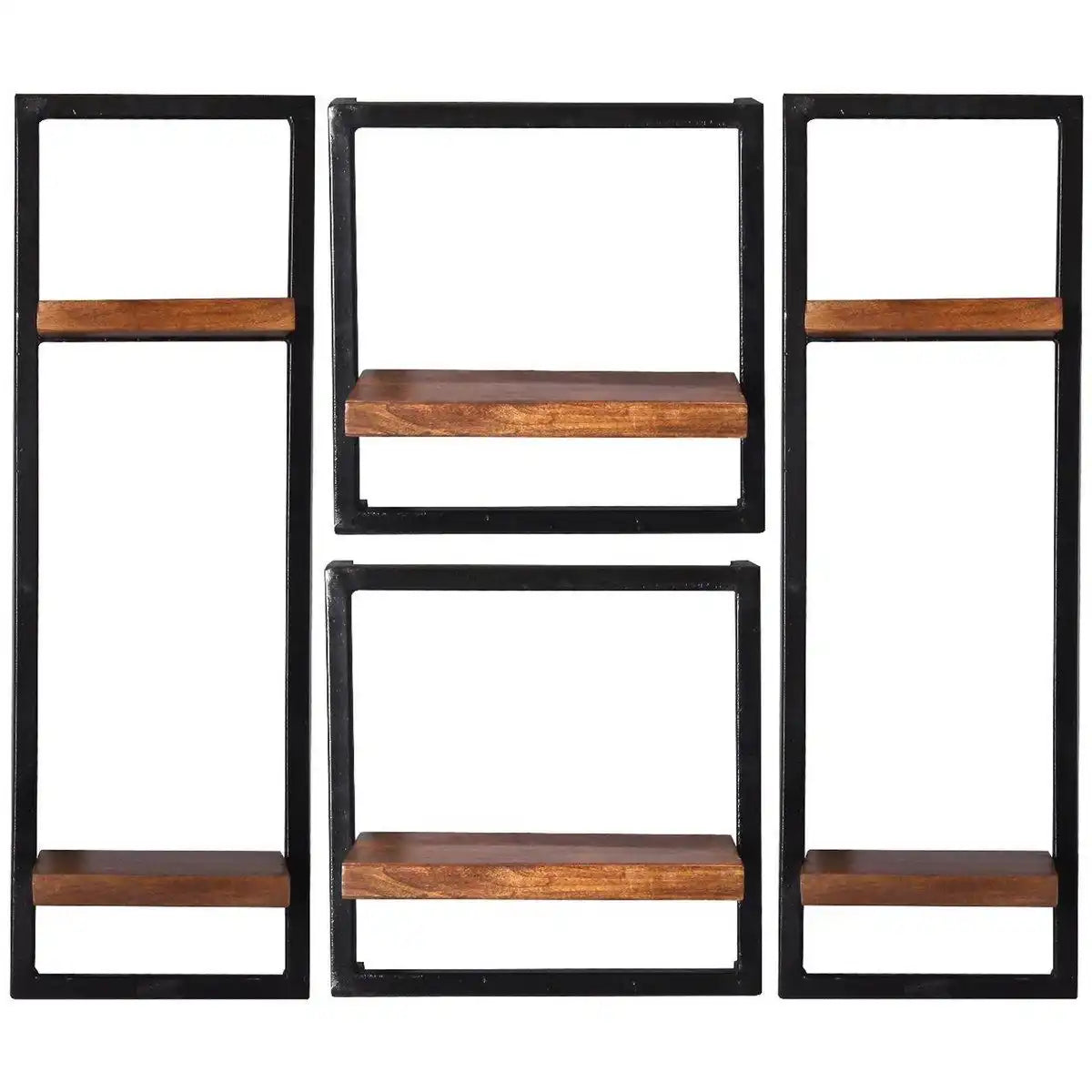 Wandregal-Set, 4-teilig - HomeDesign Knaus