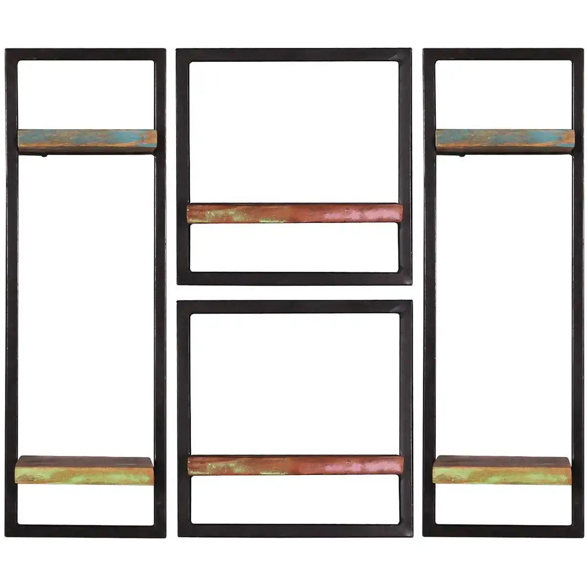 Wandregal-Set, 4-teilig - HomeDesign Knaus