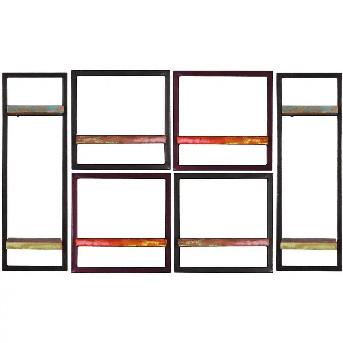 Wandregal-Set, 6-teilig - HomeDesign Knaus
