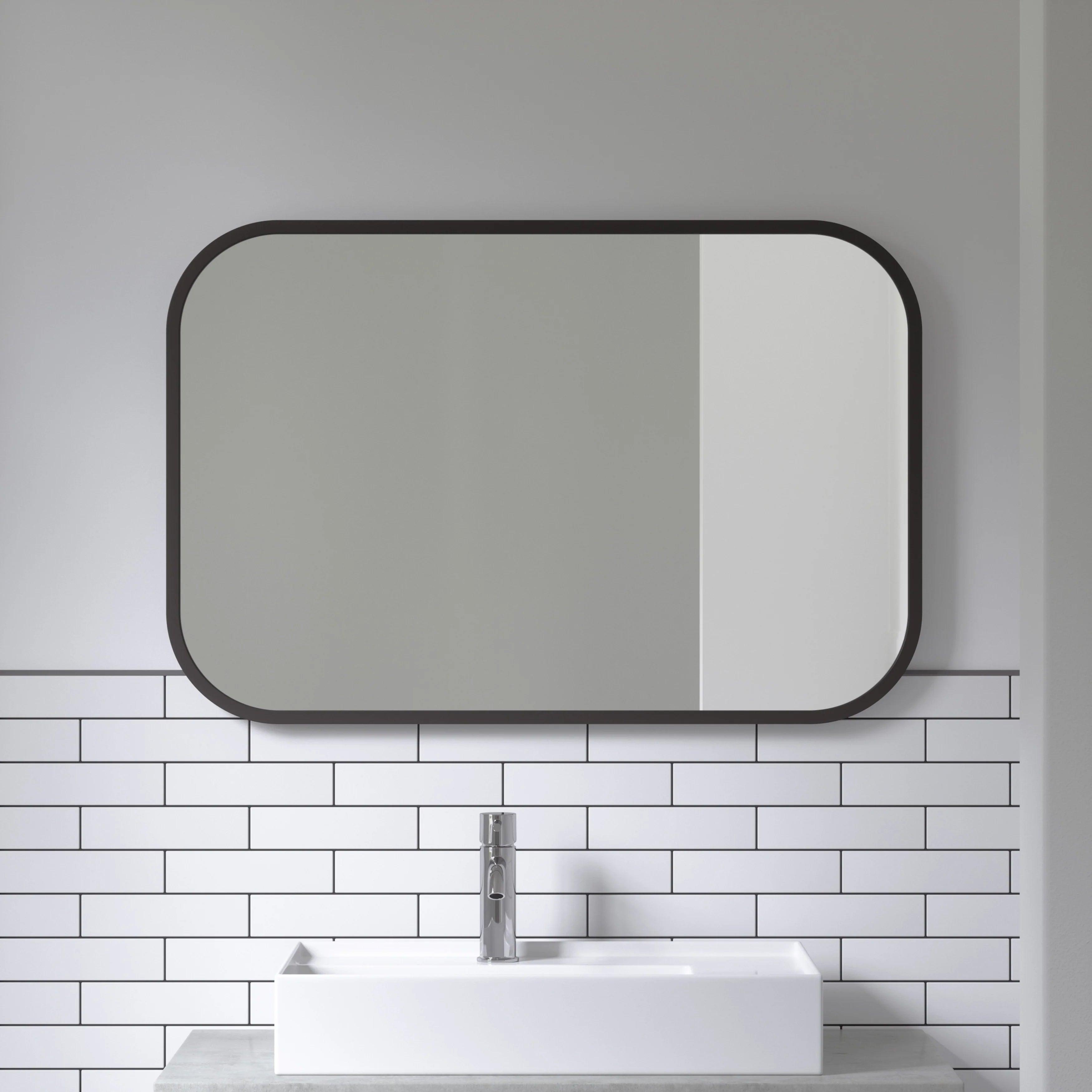 Wandspiegel Badezimmerspiegel Hängespiegel Rechteck - HomeDesign Knaus
