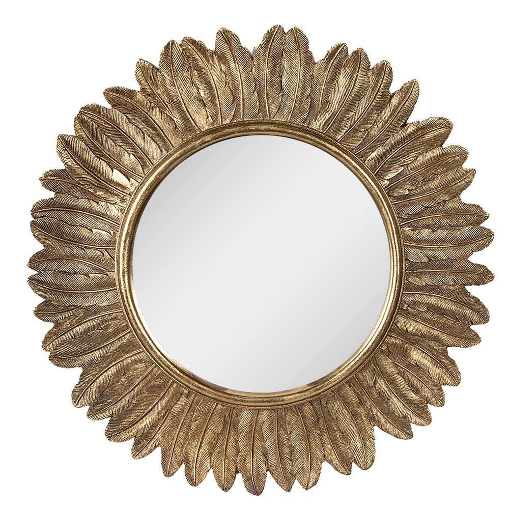 Wandspiegel Goldfarben? 31x2 cm - HomeDesign Knaus