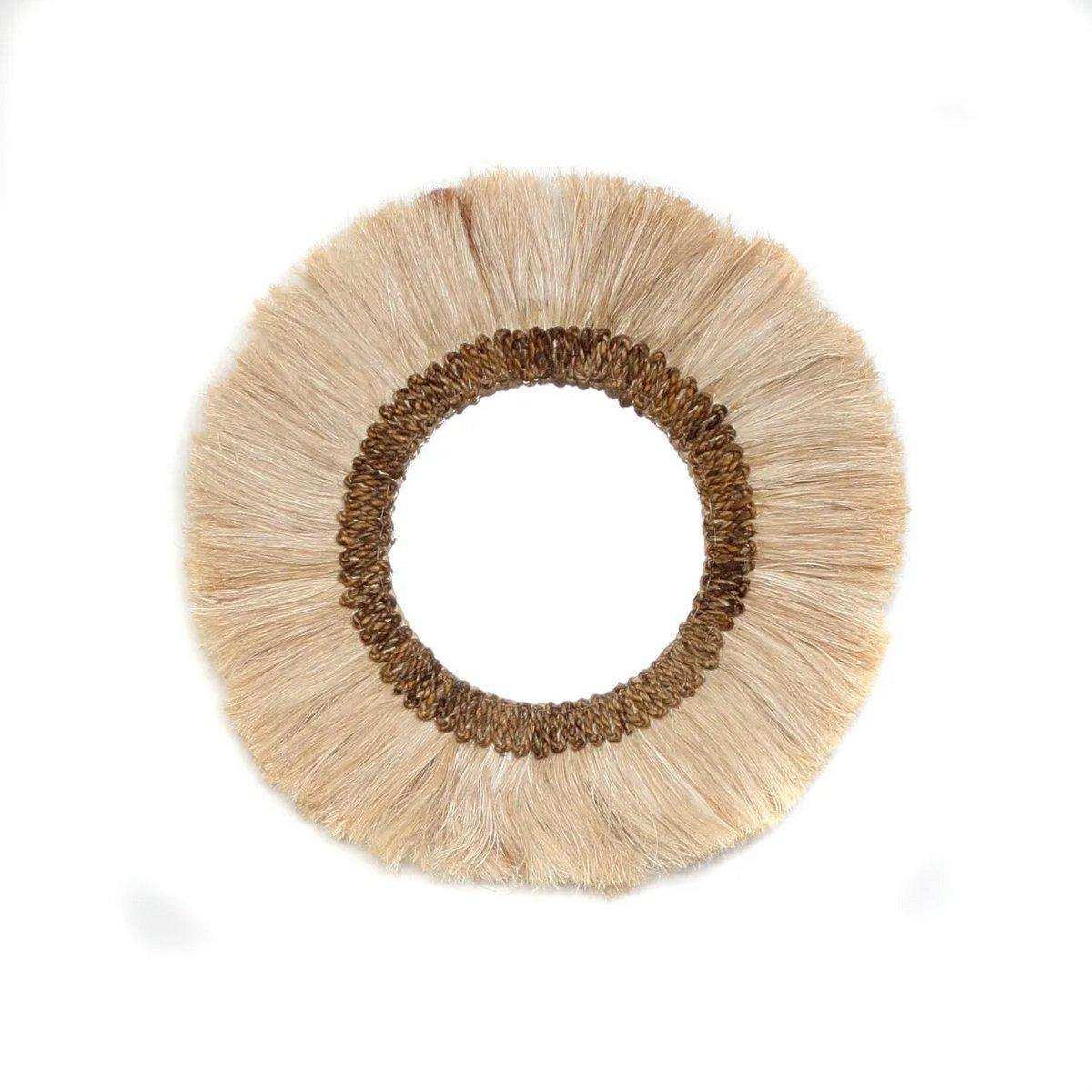 Wandspiegel Mowgli-Spiegel Natur handgefertigt 60cm - HomeDesign Knaus
