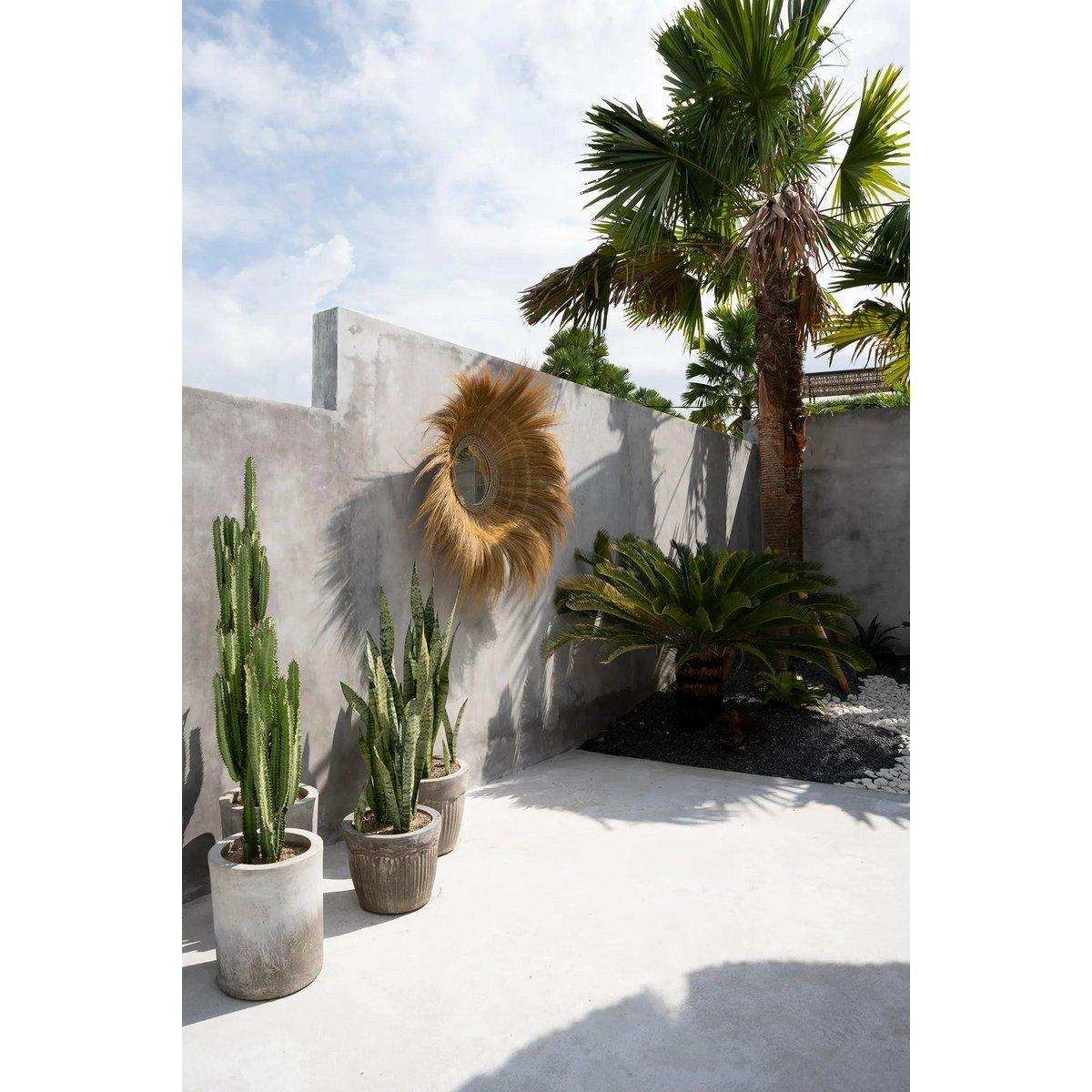 Wandspiegel versunkene Spiegel Natur 90 cm - HomeDesign Knaus