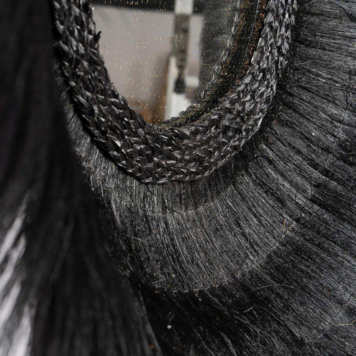 Wandspiegel versunkene Waldspiegel Spiegel Schwarz 90 cm - HomeDesign Knaus