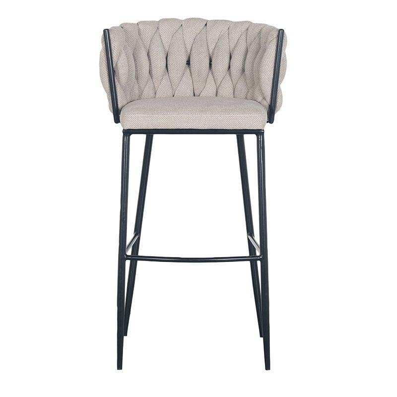 Wave Barstuhl beige - HomeDesign Knaus