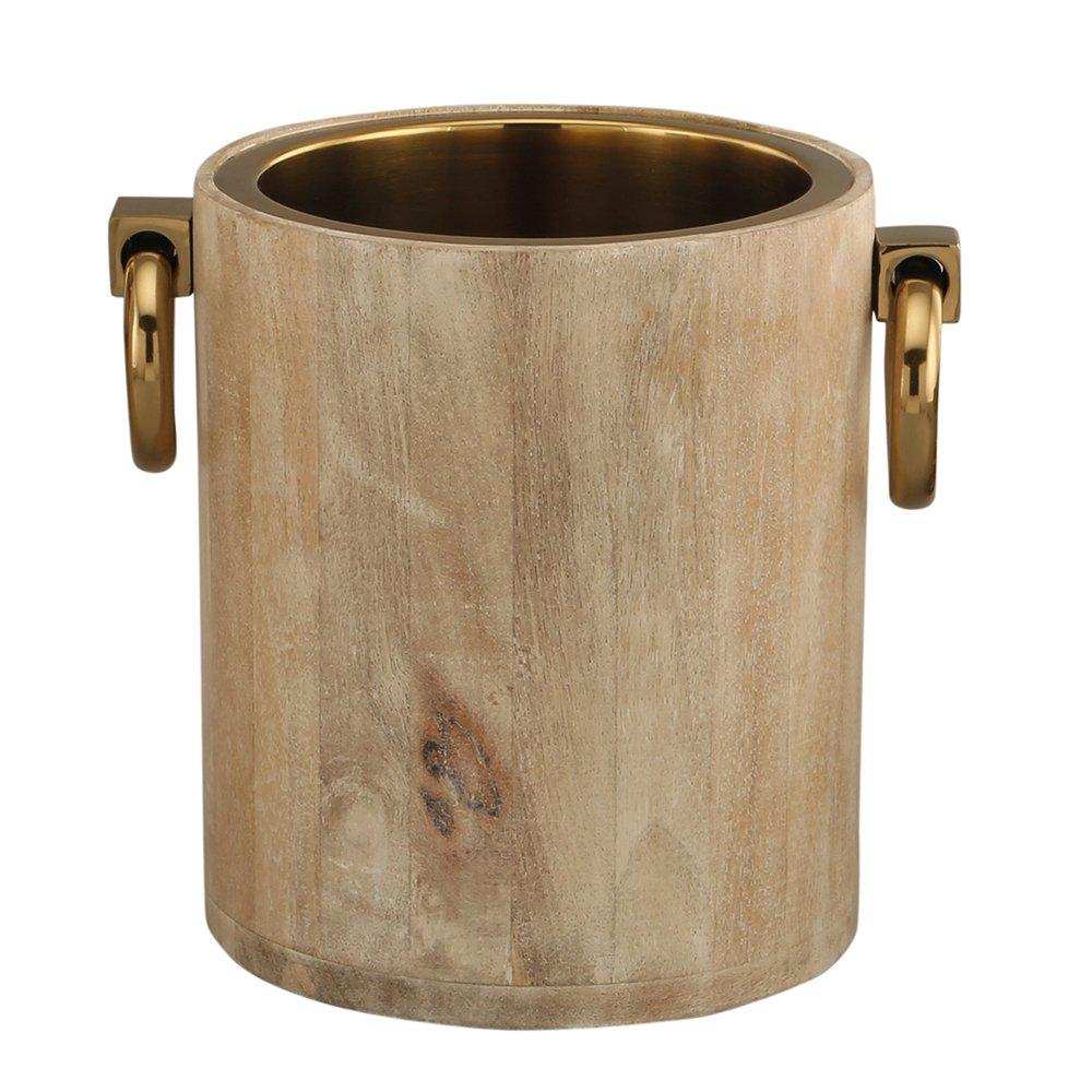 Wein Wein Wein Metall Metall Dore 20x25x24cm - HomeDesign Knaus