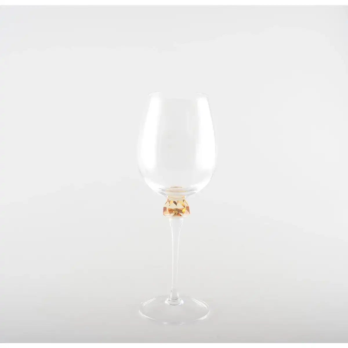 Weingläser mit Diamantfuß 4 Farben - Los 4 - HomeDesign Knaus