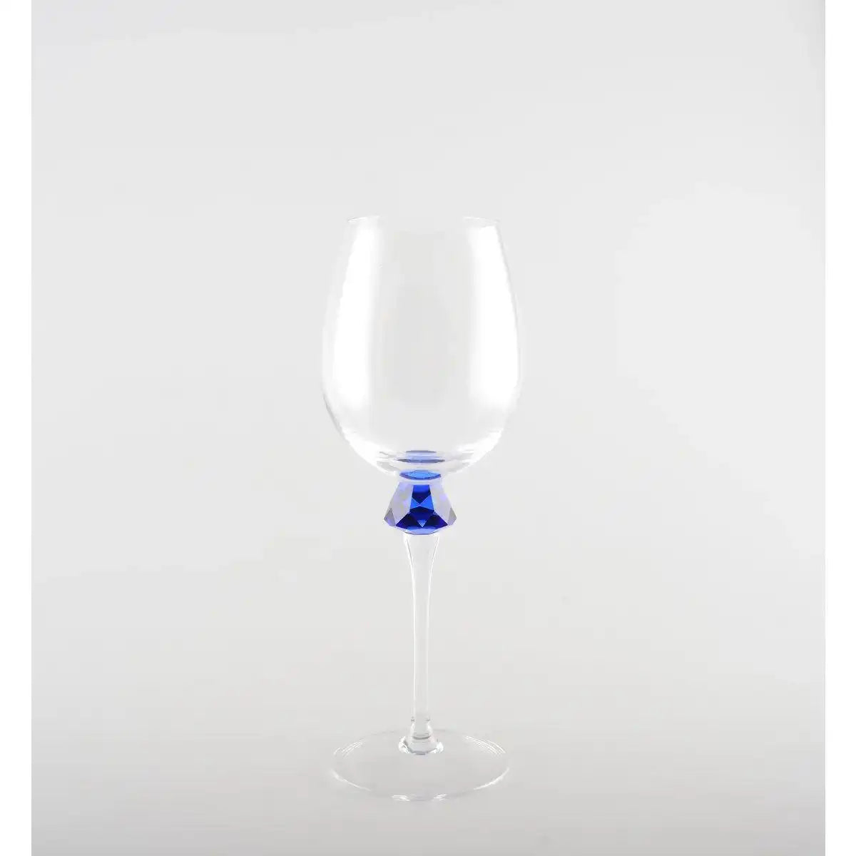 Weingläser mit Diamantfuß 4 Farben - Los 4 - HomeDesign Knaus