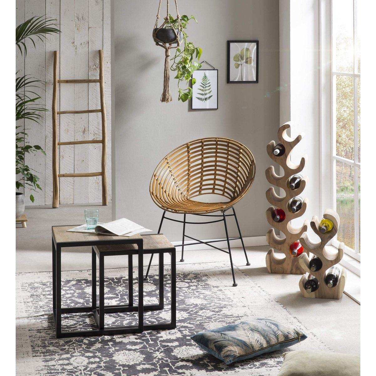 Weinregal für 6 Flaschen - HomeDesign Knaus