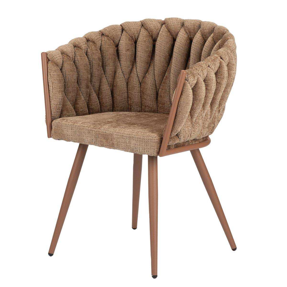 Wellenstuhlkaramell (2) Set) - HomeDesign Knaus