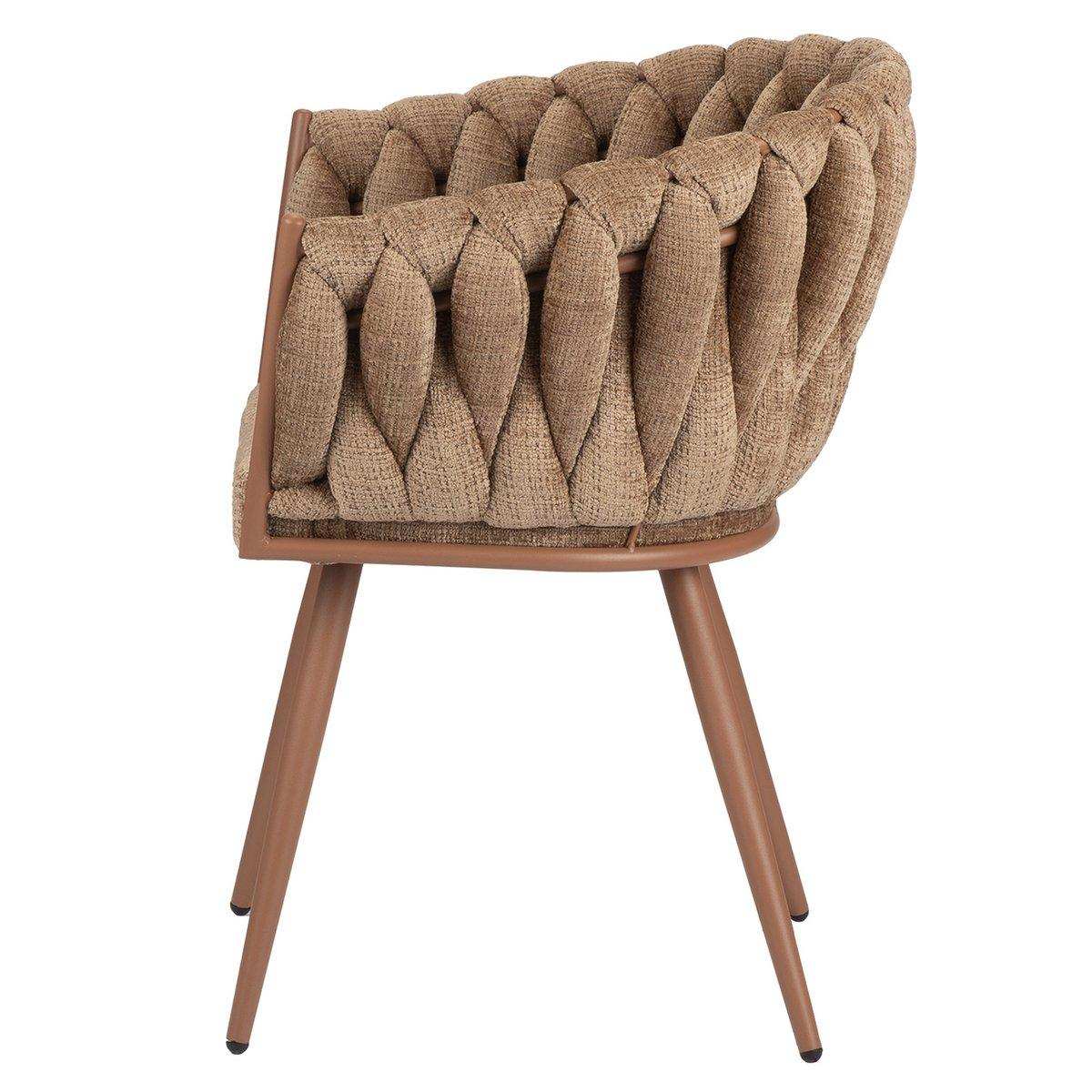 Wellenstuhlkaramell (2) Set) - HomeDesign Knaus
