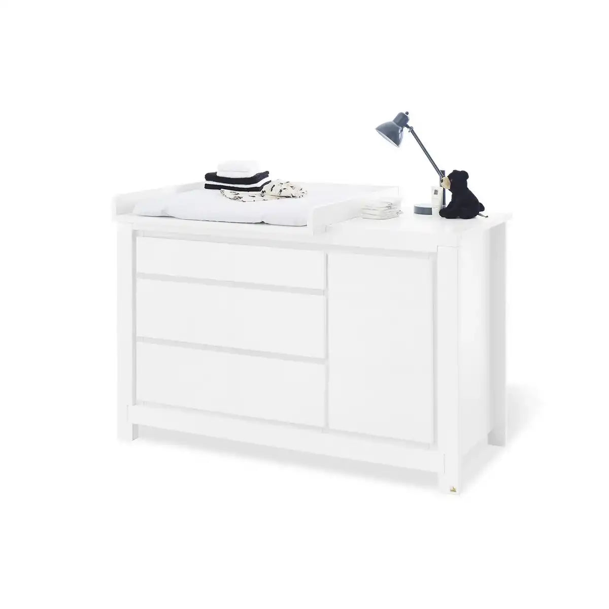 Wickelaufsatz 'Milk' extrabreit - HomeDesign Knaus