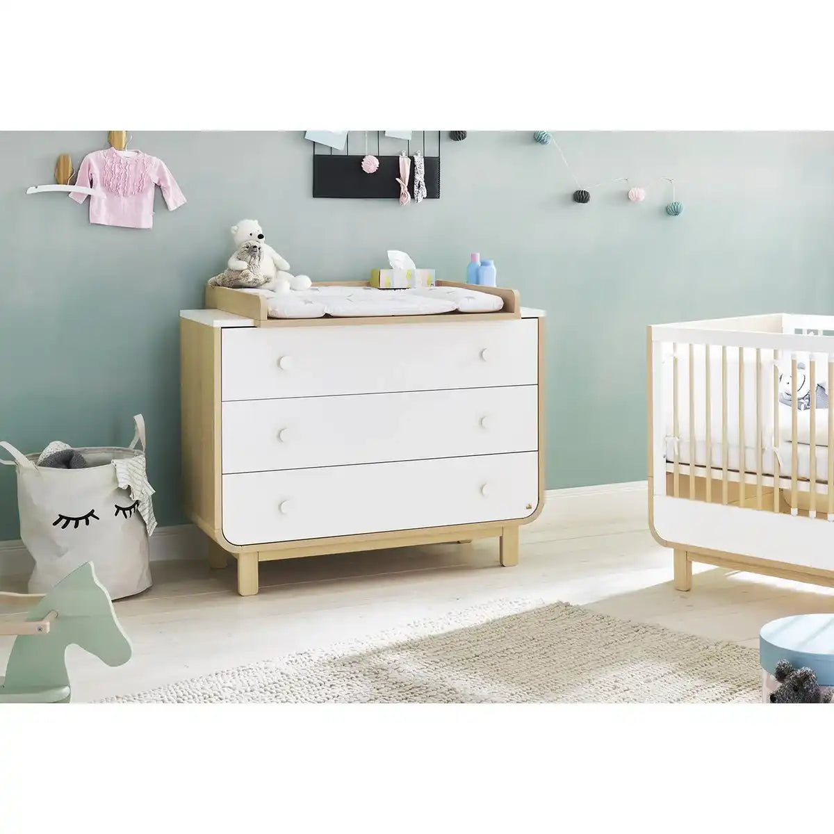 Wickelaufsatz 'Rund' breit - HomeDesign Knaus