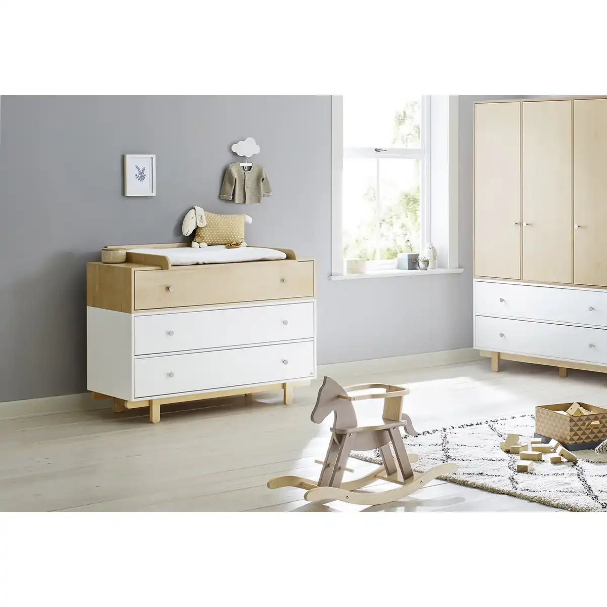 Wickelkommode 'Boks' breit - HomeDesign Knaus