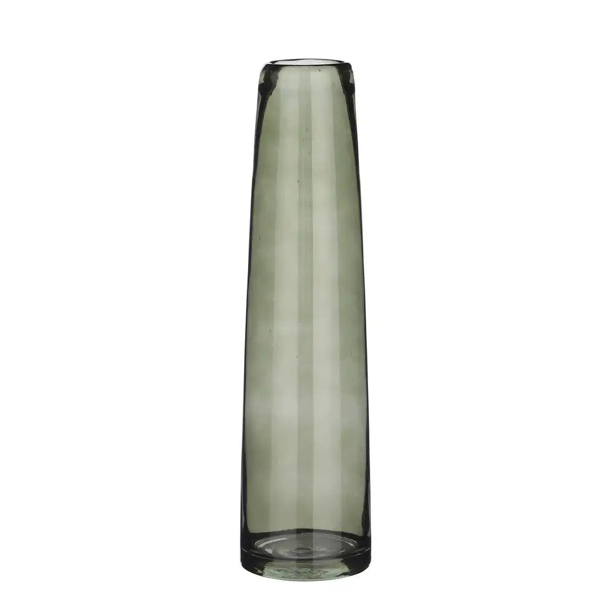 Xandra Schmale Vase - H38 x Ø10 cm - Glas - Grün - HomeDesign Knaus