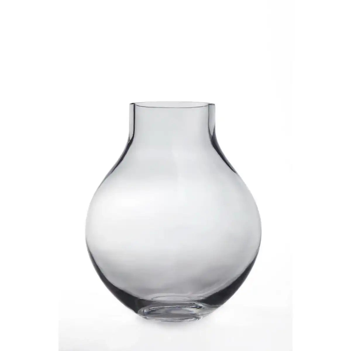 XL-Glasvase in Glühbirnenform, 36 cm hoch, ENVIE 36TR, 9 mm dickes Glas - HomeDesign Knaus