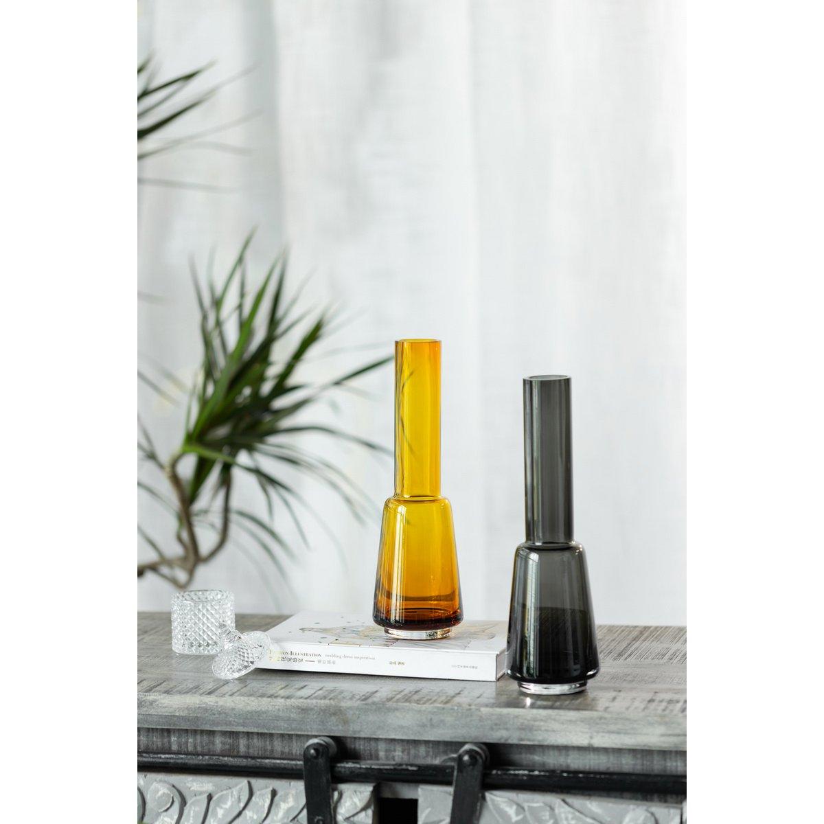 XXL Vase im modernen Retro-Design Blumenvase - HomeDesign Knaus