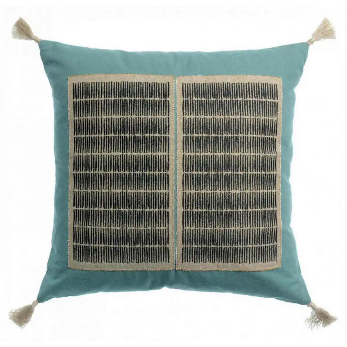 Yaël Prusse besticktes Kissen 45 x 45 - HomeDesign Knaus