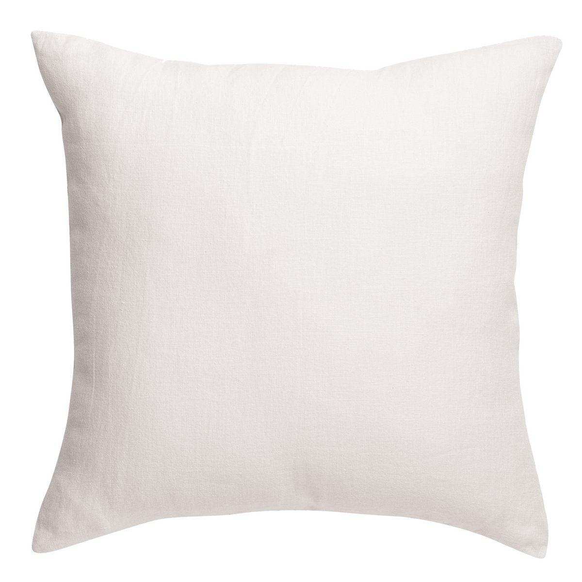 Zeff Plain Kissen Weiß 45 x 45 - HomeDesign Knaus