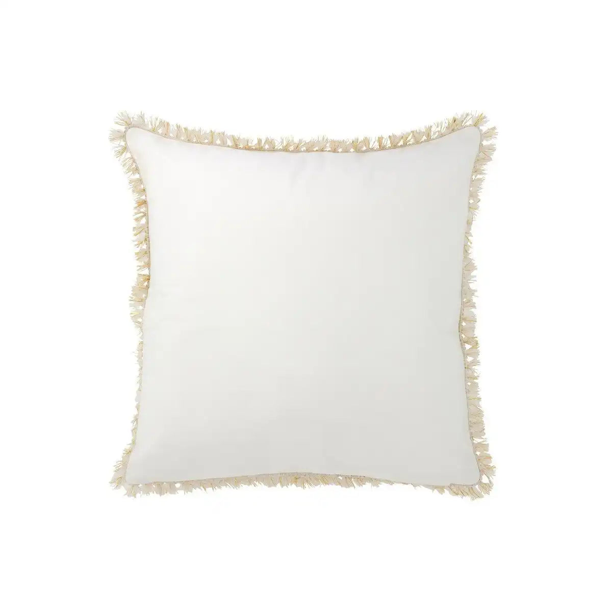 Zierkissen „Coussin Amour“, Weiß/Gold, 45 x 45 cm - HomeDesign Knaus