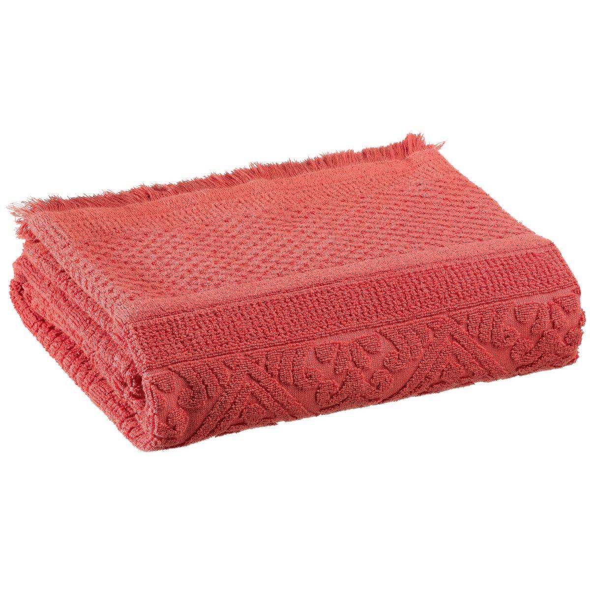 Zoé Brick einfarbiges Badetuch 100 x 180 - HomeDesign Knaus