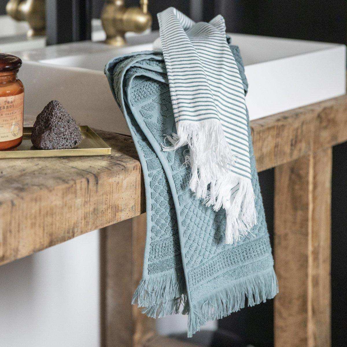 Zoe Grünspan Badetuch - HomeDesign Knaus