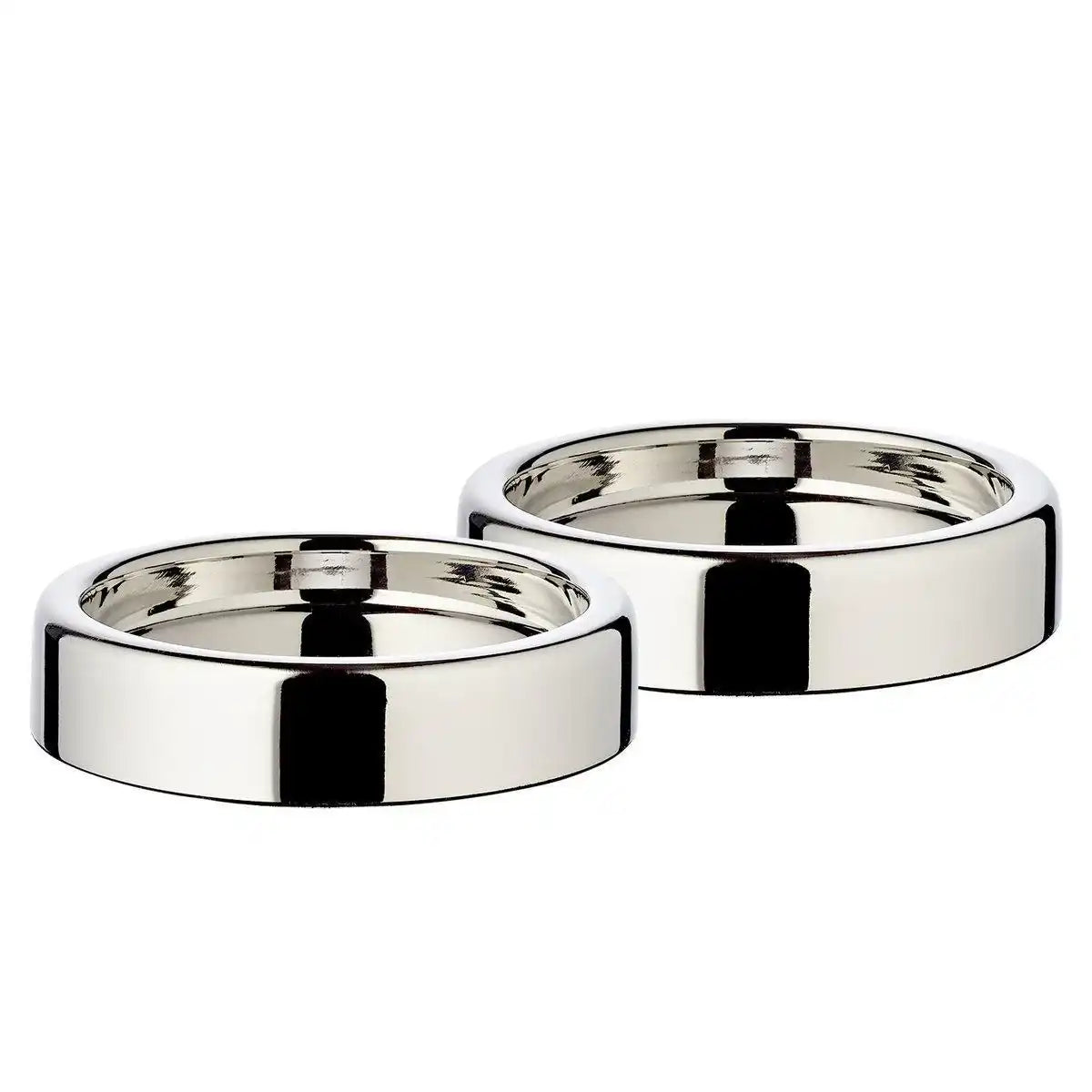 2er Set Kerzenständer Sanremo edel versilbert Stumpenkerzen - HomeDesign Knaus